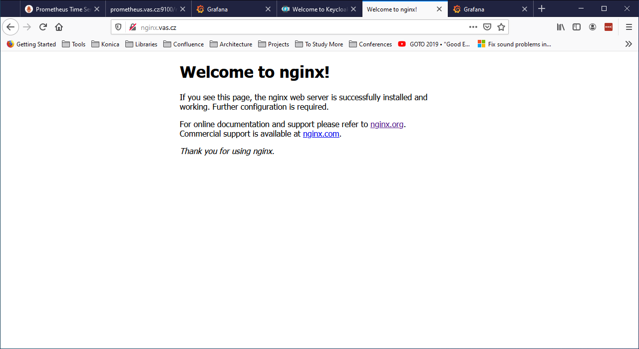 Welcome to nginx