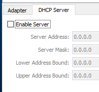 Fig.5 - Host-Only Ethernet Adapter DHCP Config