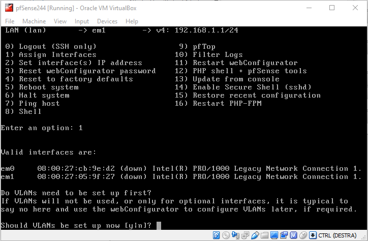 Fig.21 - VLAN config