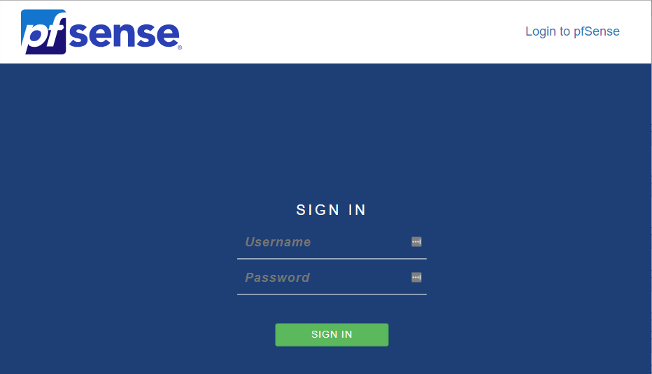 Fig.28 - pfSense Login