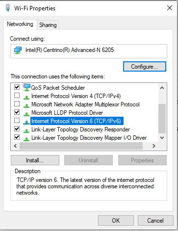 Fig.31 - disable TCP v4/v6